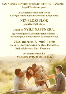 2026.03.07. - NYÍLT  NAP